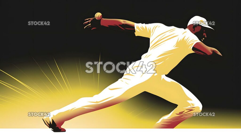 A bowler delivering a slower ball to the batsman dynamic_