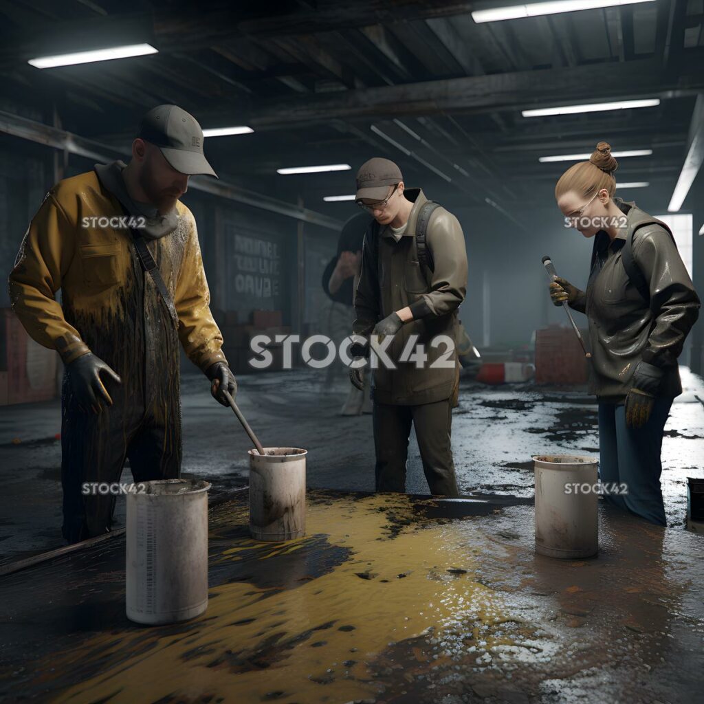 A team of employees using project cinematic Hyper-realist one