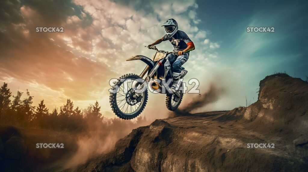 Action sports adrenaline risk passion Hyper-realistic one