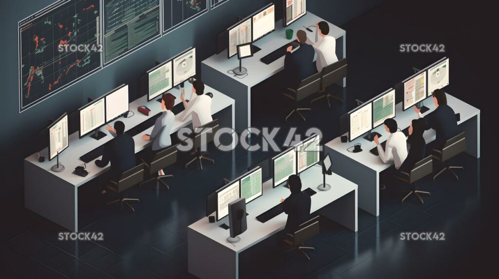 An IT operations team performing system administration an