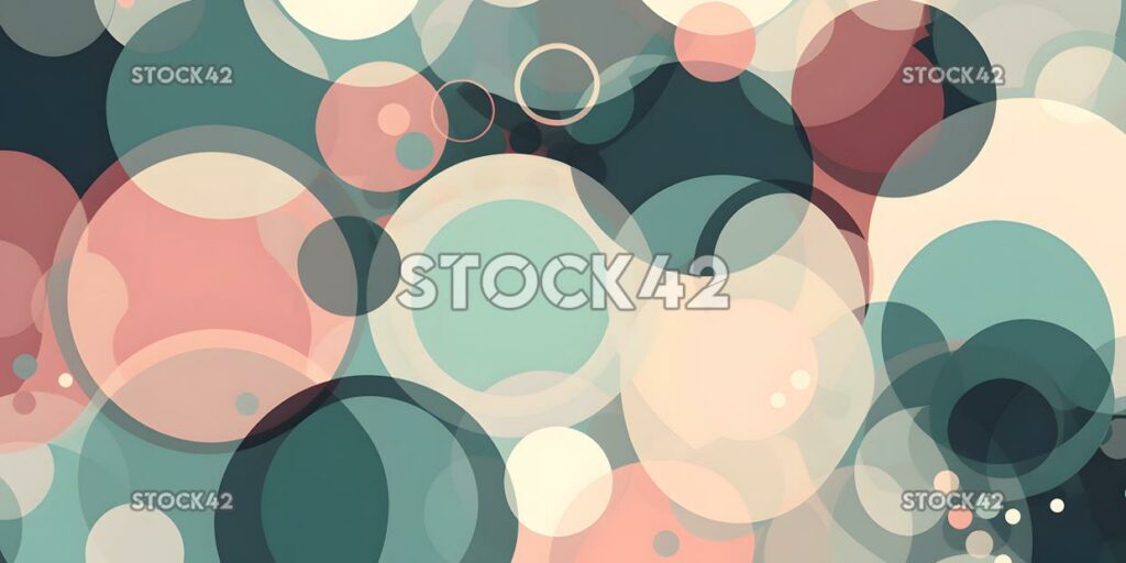 An abstract background with a repeating pattern of circle