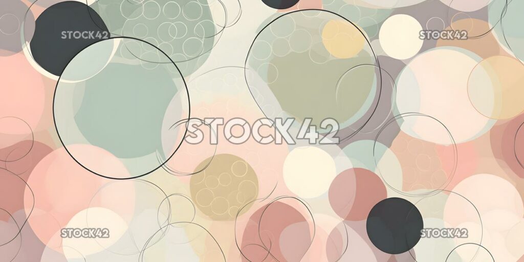 An abstract background with a repeating pattern of circle three