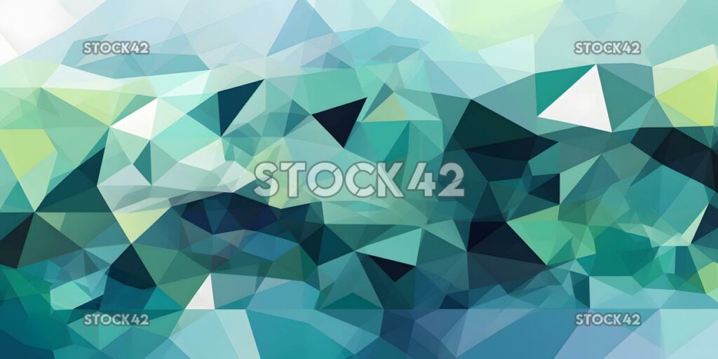 An abstract design with overlapping triangles in shades o one