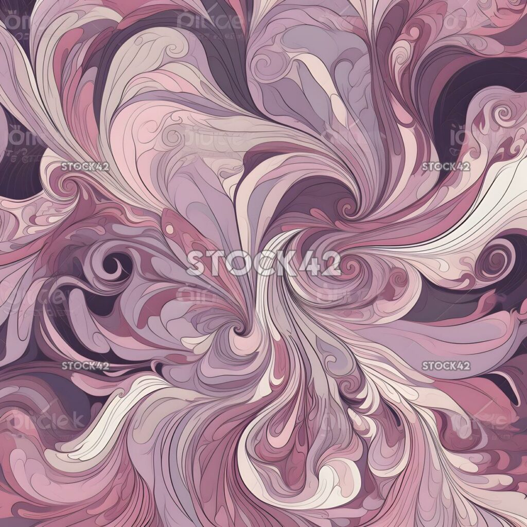 Anabstractpatternofswirlinglinesandorganicshape two