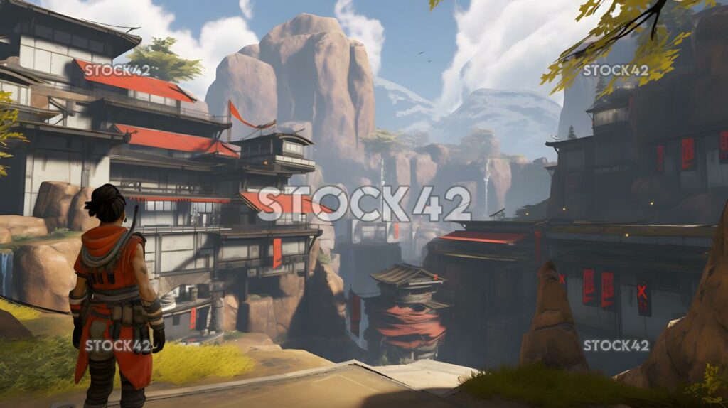 Apex Legends battle royale shooting team based high contr