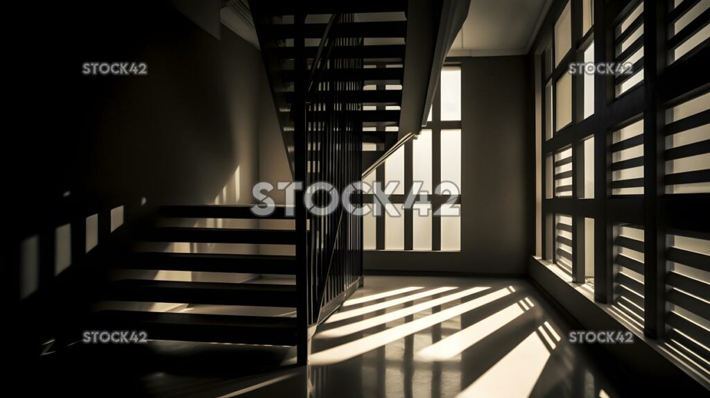 Architektur Linien Schatten Licht drei