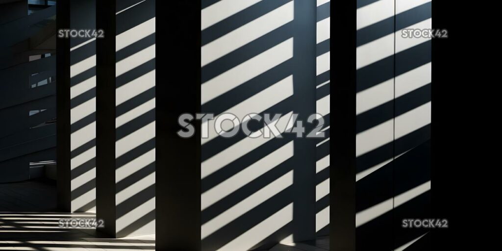 Architektur Linien Schatten Licht zwei