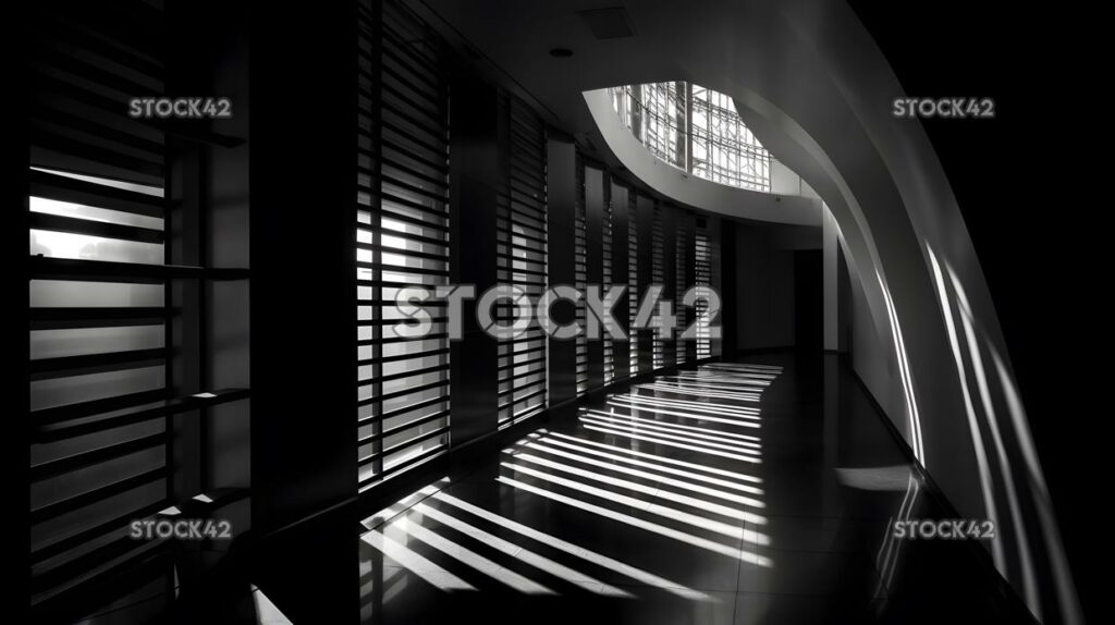 Architektur Linien Schatten Licht zwei