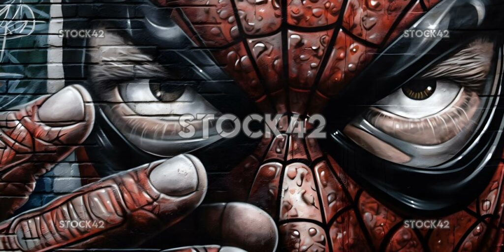 Arte Graffiti Ilustración Cómics Street Art Hiperrealista uno