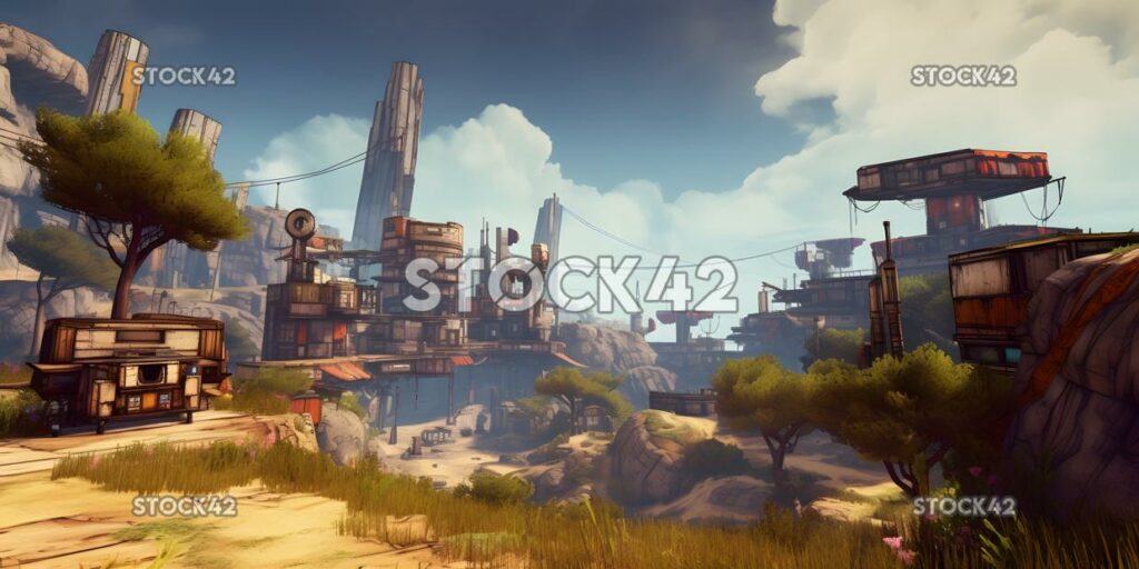 Borderlands 2 FPS RPG post-apocalíptico