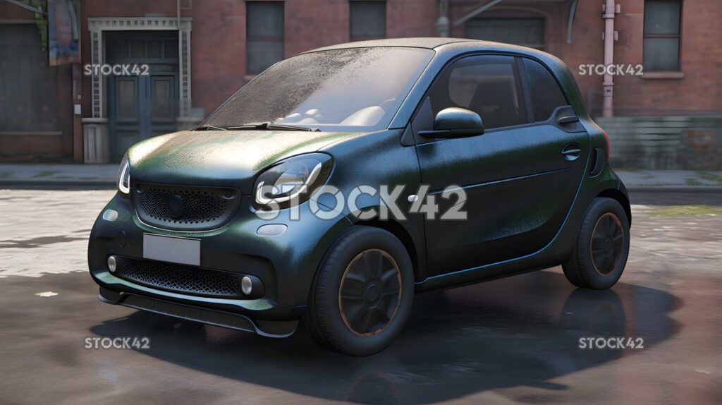 City car compact maneuverability cinematic Hyper-realisti