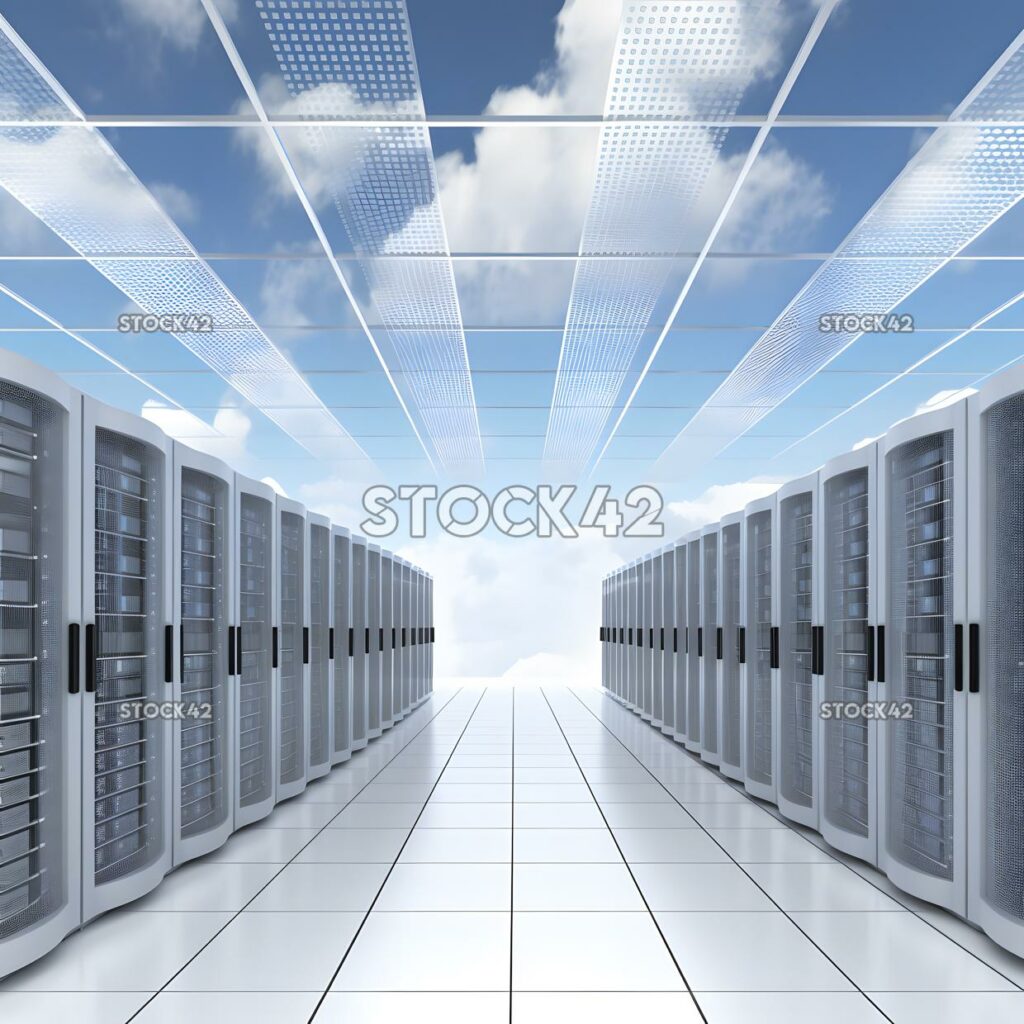 Cloud Computing Speicher-Server Rechenzentren