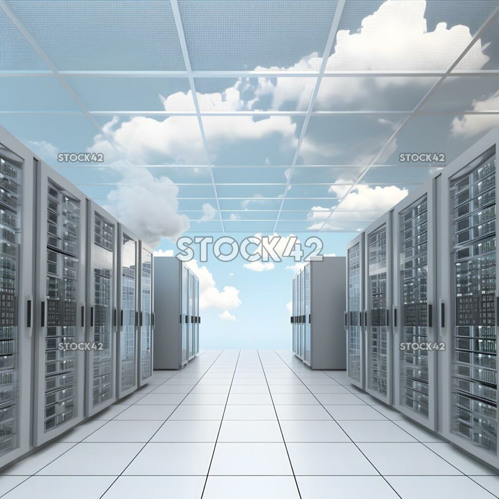 Cloud computing storage servers data centers three