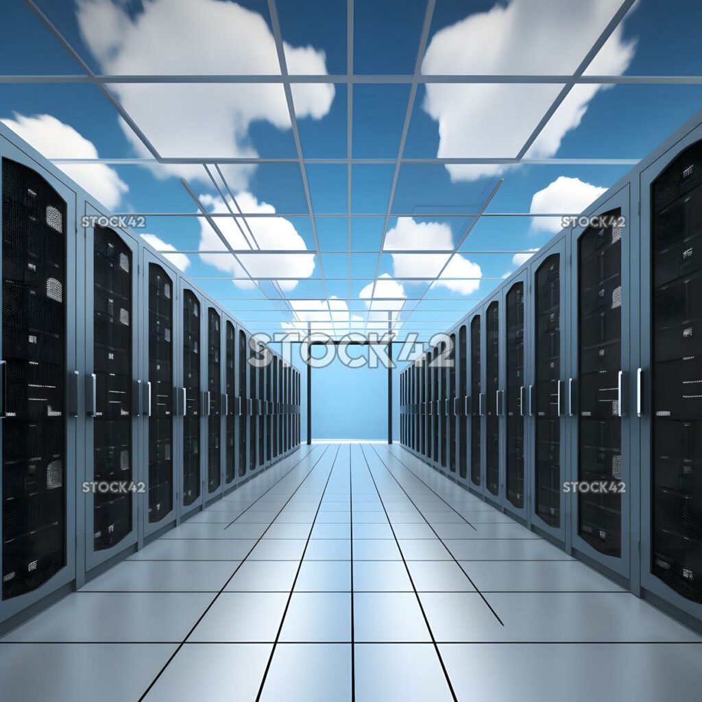 Cloud-Computing-Speicherserver, Rechenzentren, zwei