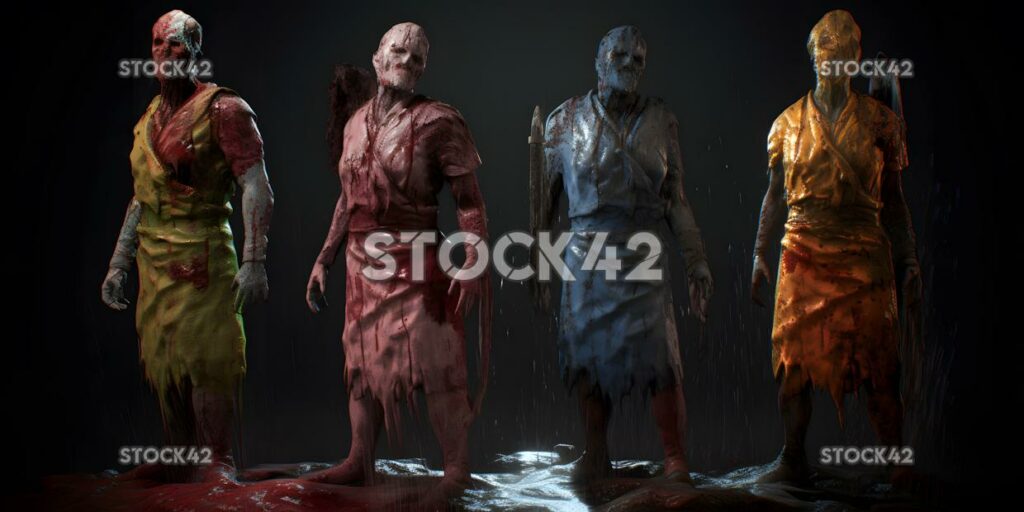 Dead by Daylight horror survival multiplayer colors