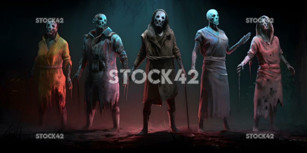 Dead by Daylight horror survival multiplayer colors one