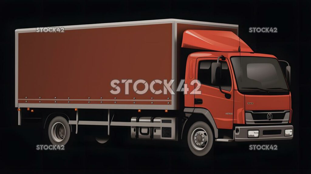 Delivery truck cargo logistics