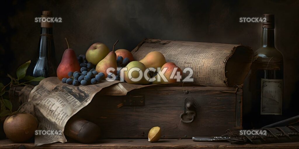 Fine art still life composition colors textures Hyper-rea three