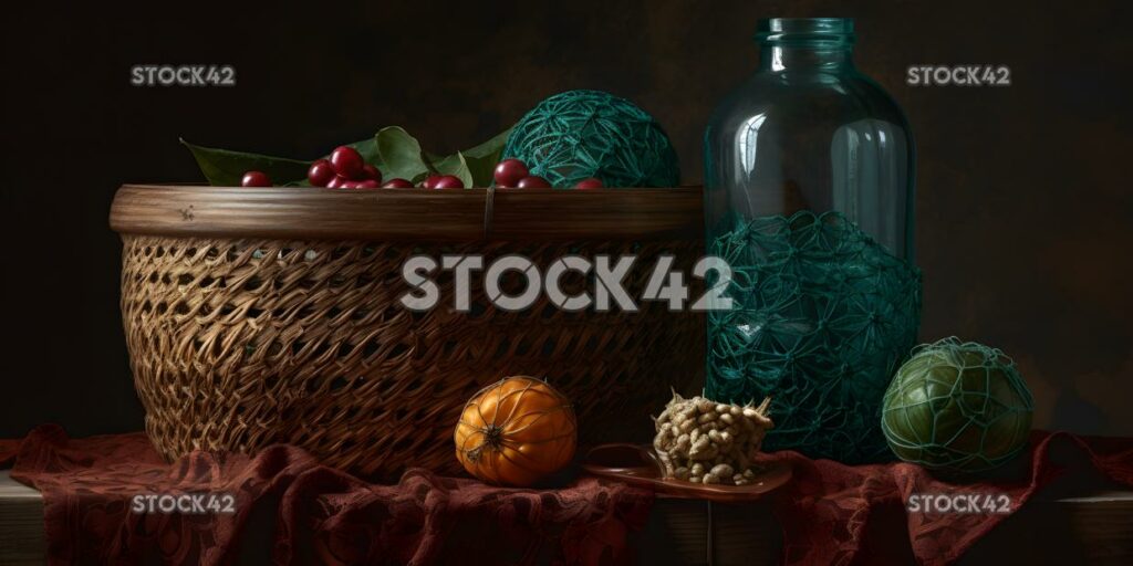 Fine art still life composition colors textures Hyper-rea two