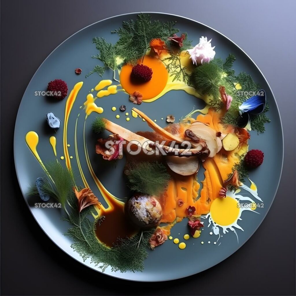 Food art gastronomía estética culinaria cuatro