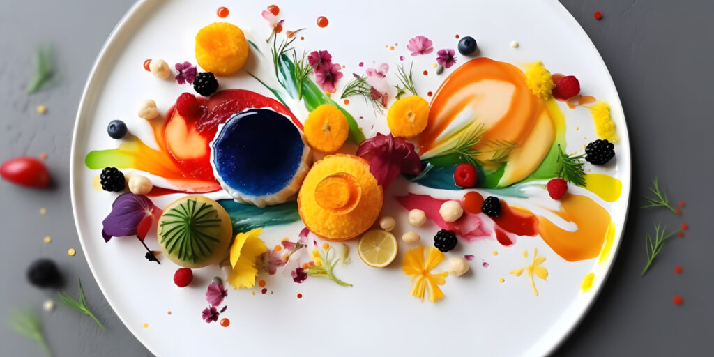 Food art gastronomy culinary aesthetics one