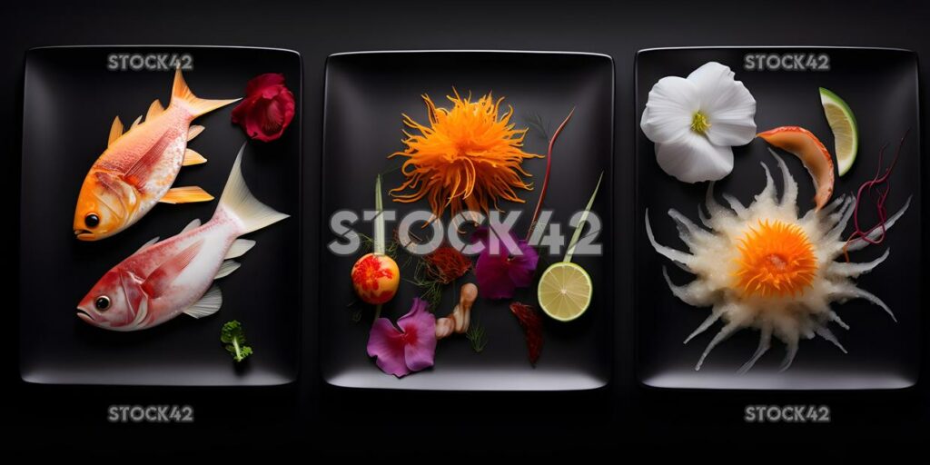 Food art gastronomy culinary aesthetics three