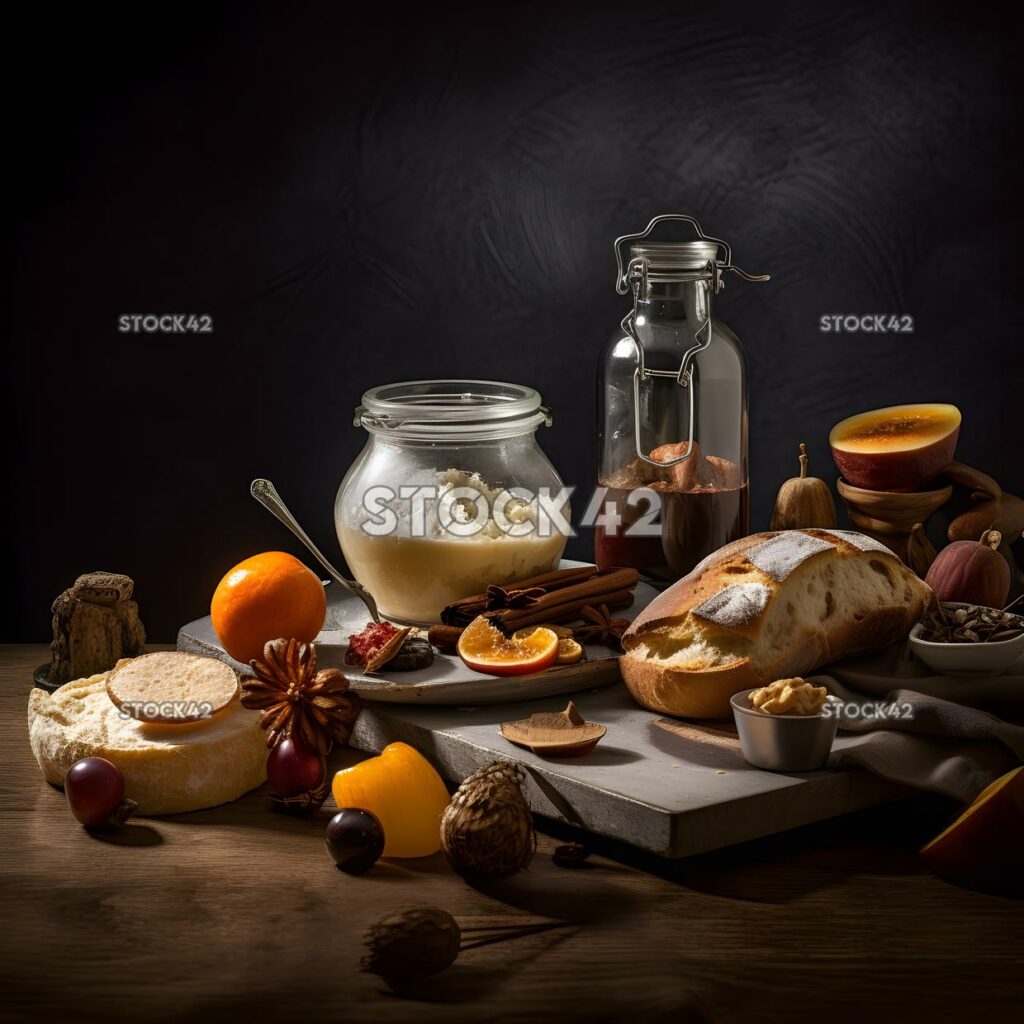 Food photography gastronomy still life composition