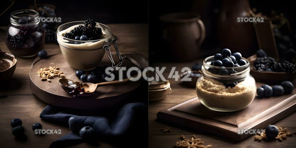 Food photography gastronomy still life composition high c two