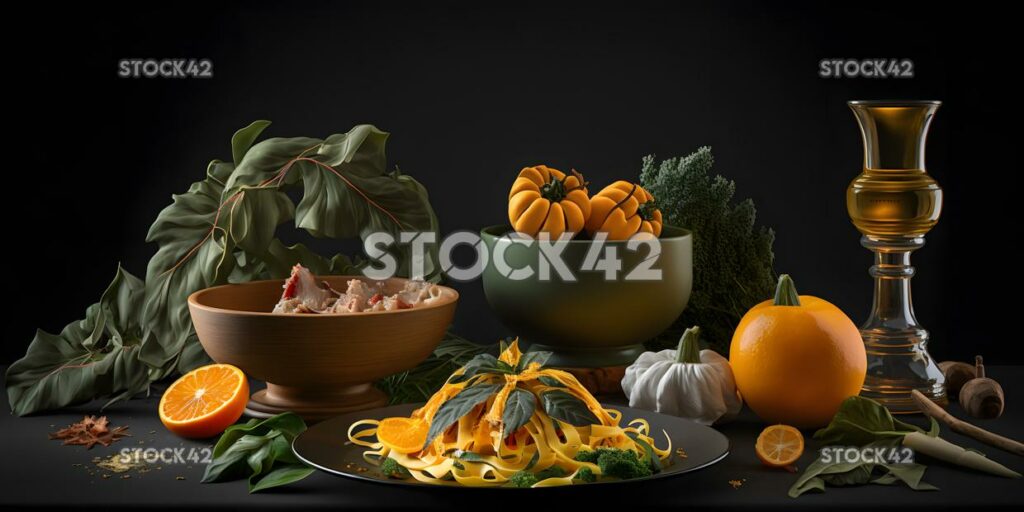 Food photography gastronomy still life composition–upb one