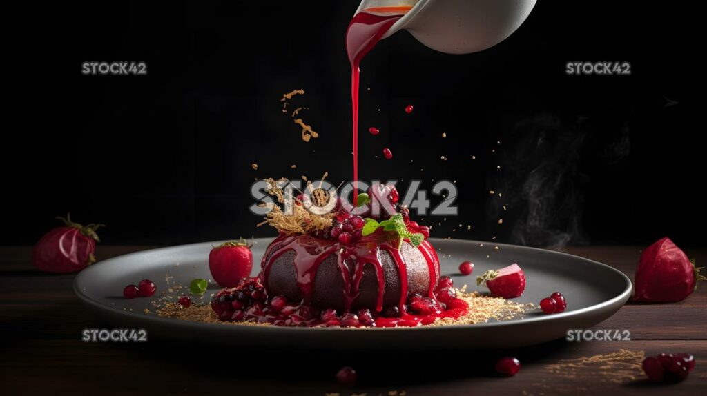 Food styling gastronomy composition aesthetics