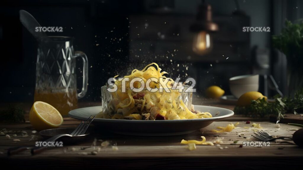 Food styling gastronomy composition aesthetics Hyper-real one