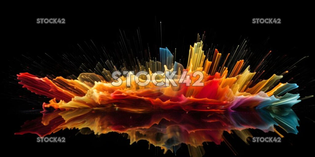 High speed photography movement colors forms cinematic