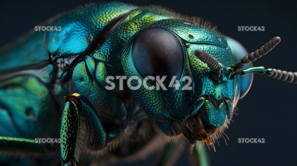 Insekten Käfer Makrofotografie Details Hyper-realistisch