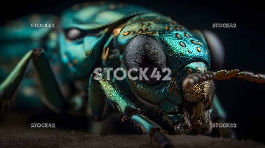 Insekten Käfer Makrofotografie Details Hyper-realistisch