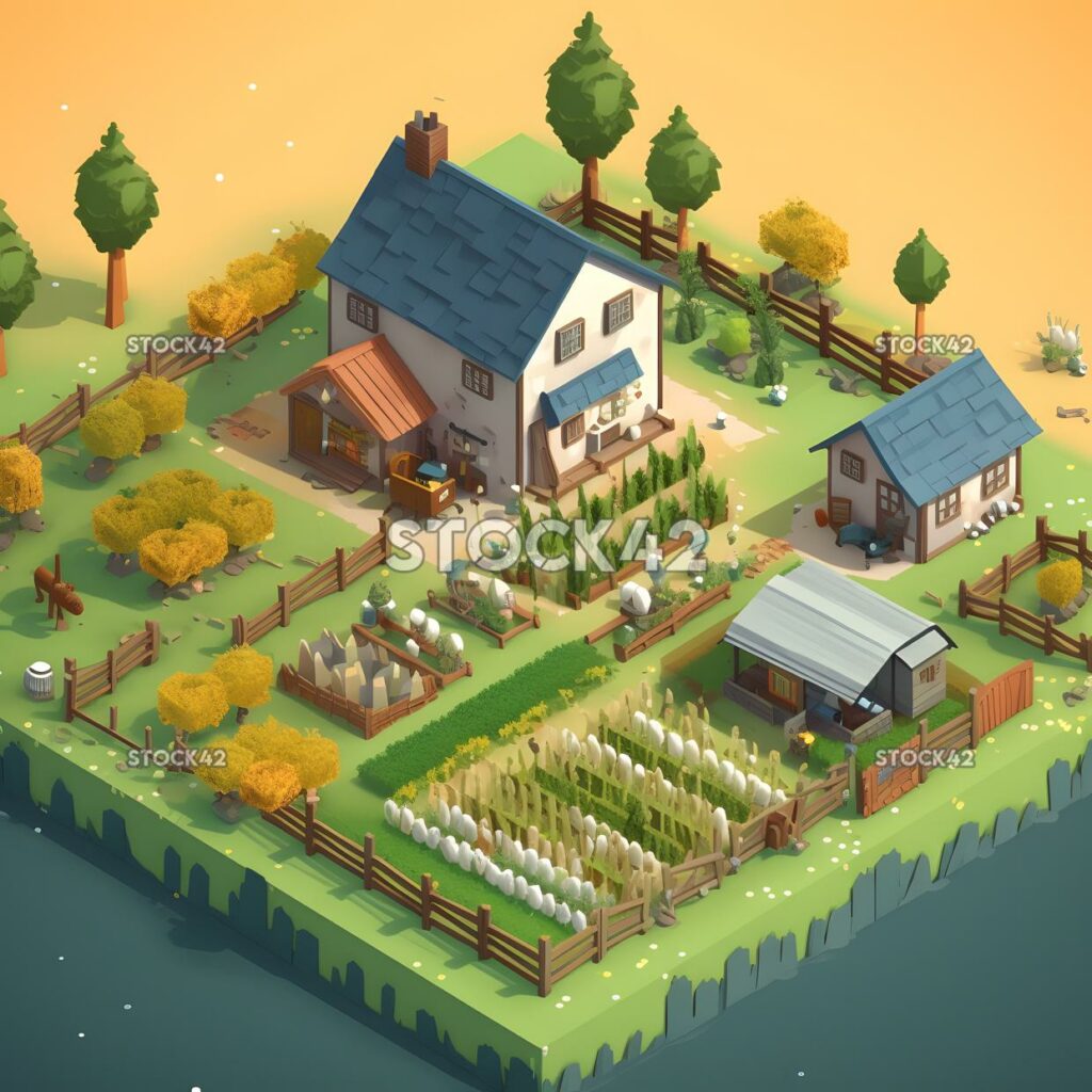 MobileGamingsimulationgamecreateavirtualfarmhig one