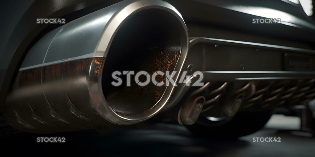 Modifying a car exhaust system with new pipes and a catal