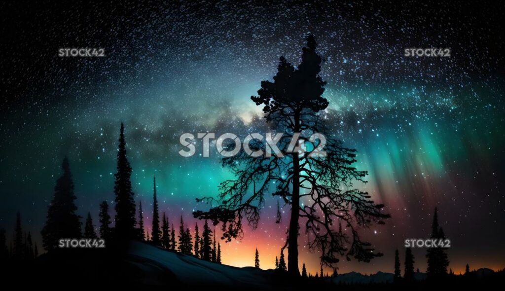 Night sky photography stars Milky Way Aurora