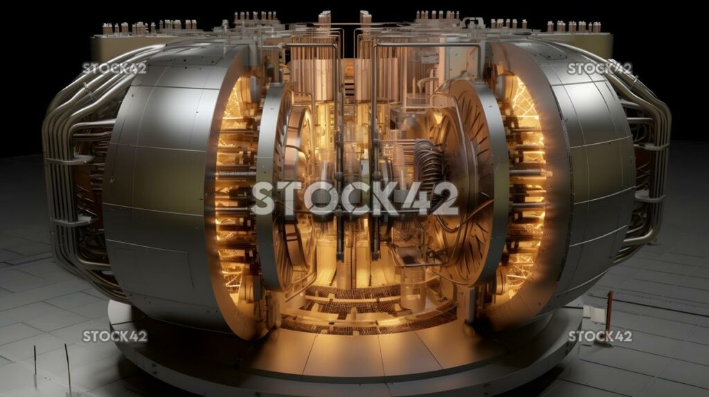 Nuclear power fusion energy radiation nuclear reactors one