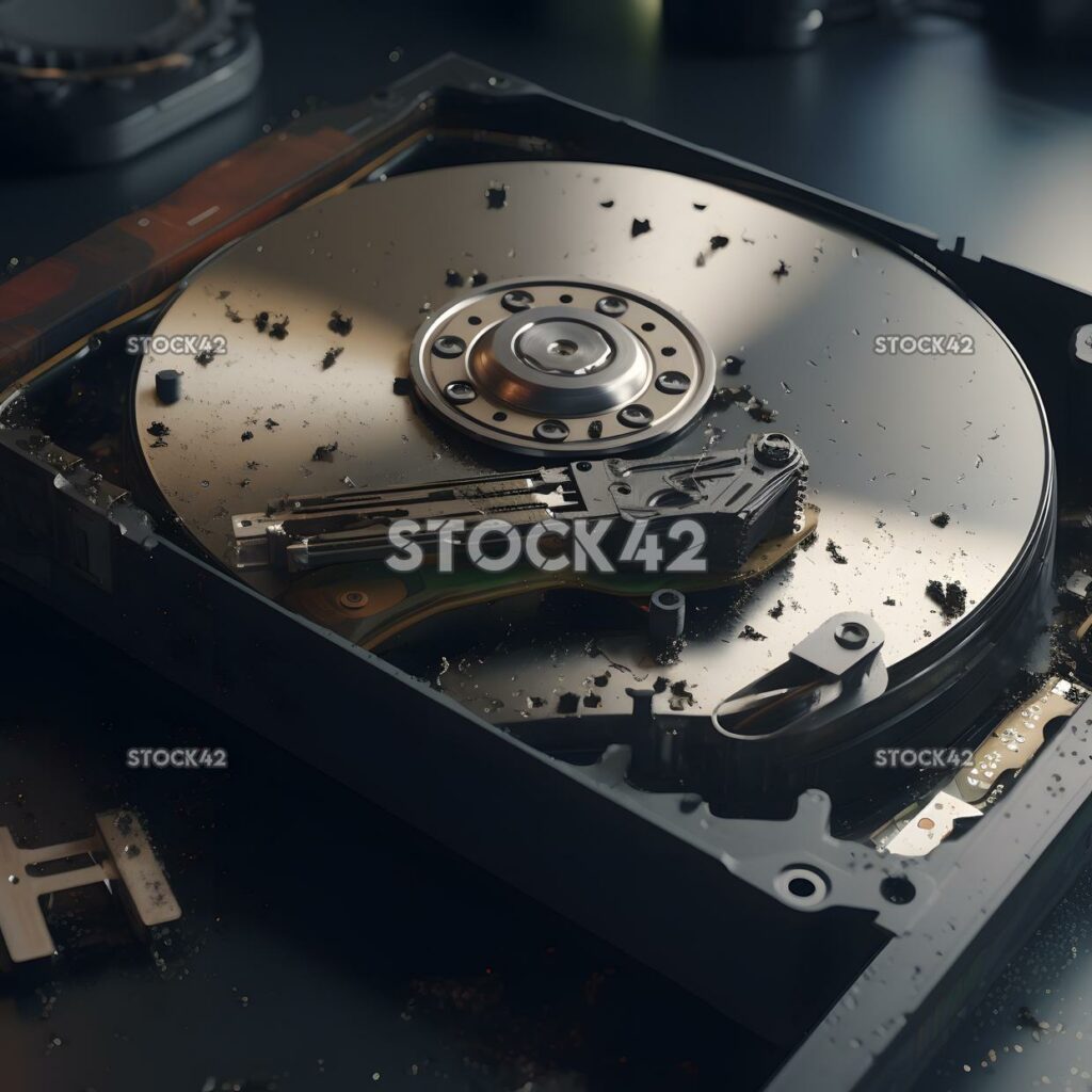 Recovering data from a damaged hard drive cinematic Hyper