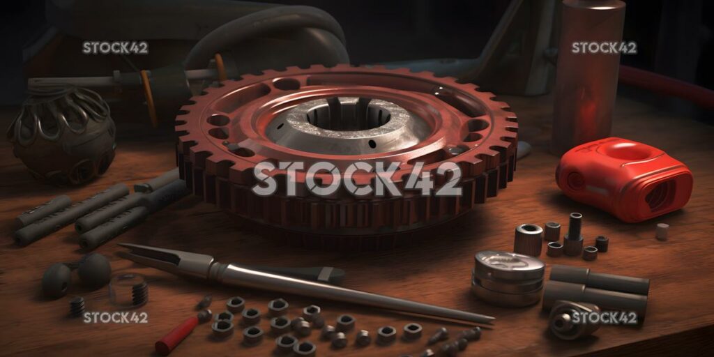 Replacing a car clutch with a clutch kit and a set of too