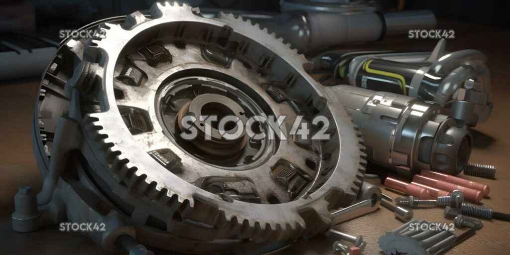 Replacing a car clutch with a clutch kit and a set of too one