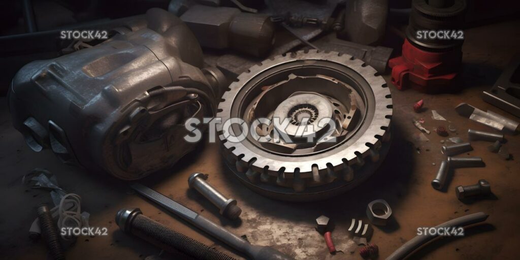 Replacing a car clutch with a clutch kit and a set of too three