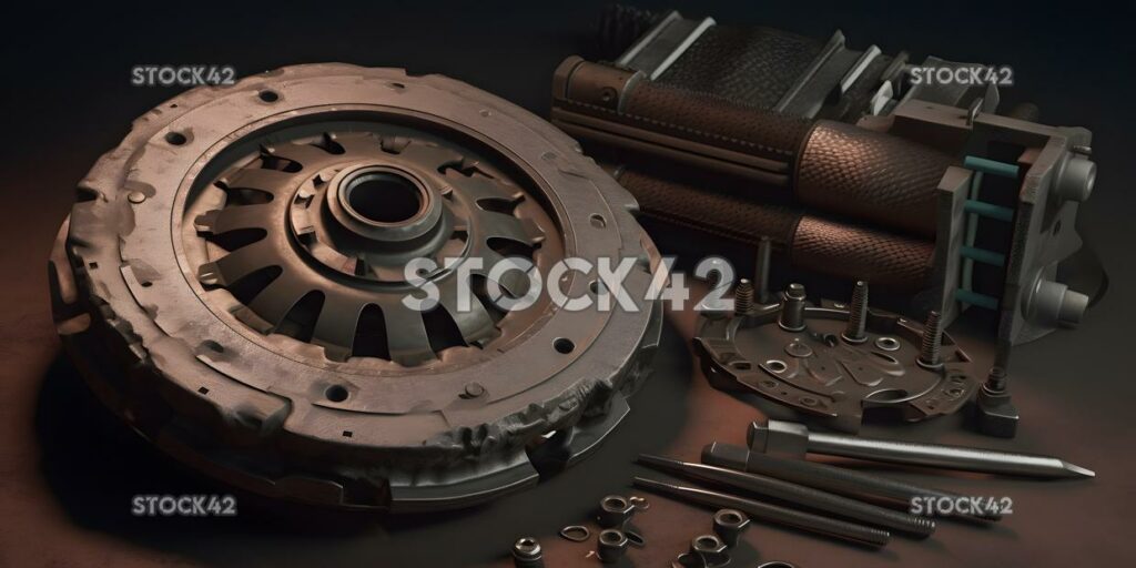 Replacing a car clutch with a clutch kit and a set of too two