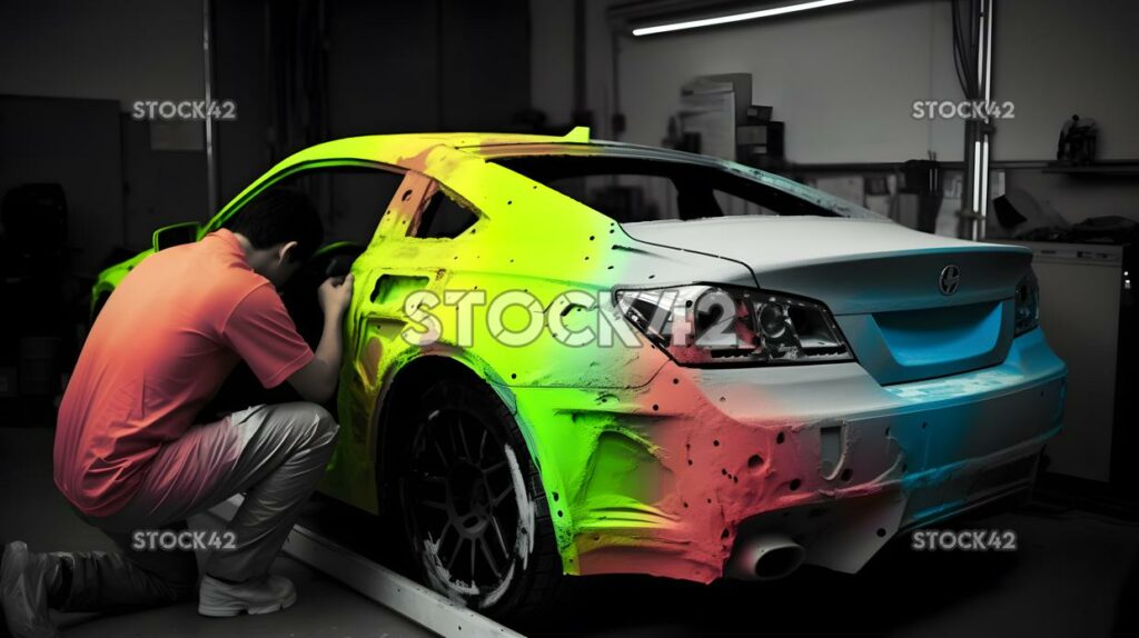 Replacing a car colors one