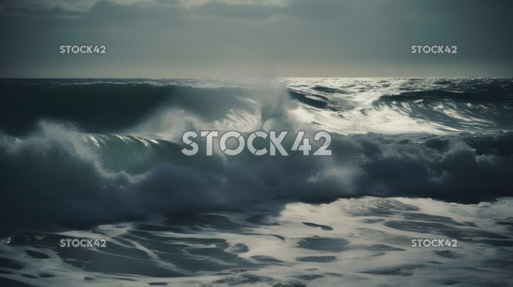 Paisajes marinos olas oceánicas horizonte uno