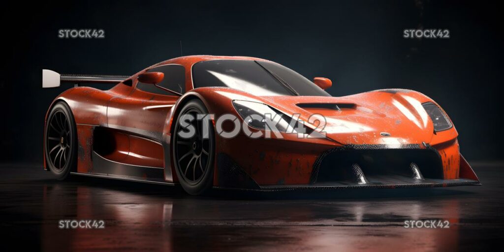 SportcarracetrackspeedHyper-realistictextureshig three