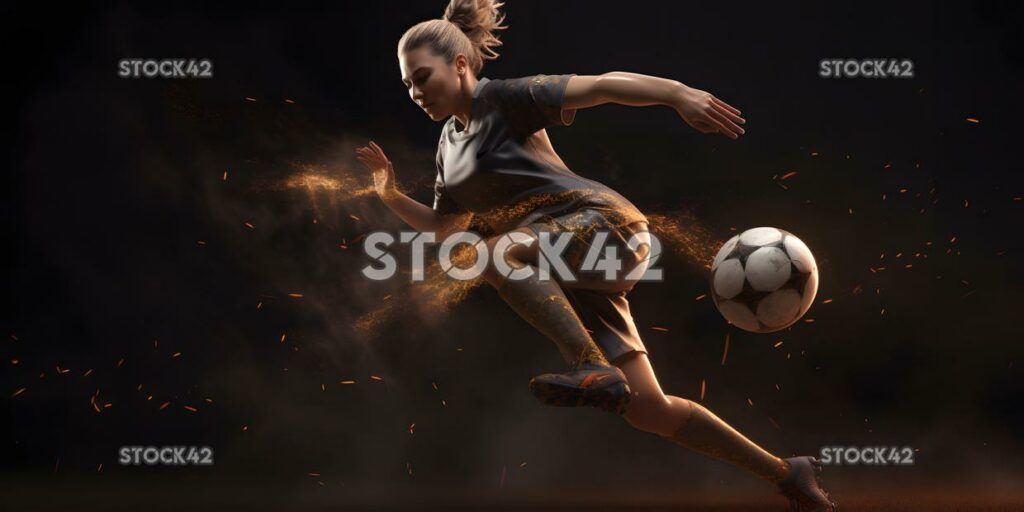 Sports action energy movement Hyper-realistic textures