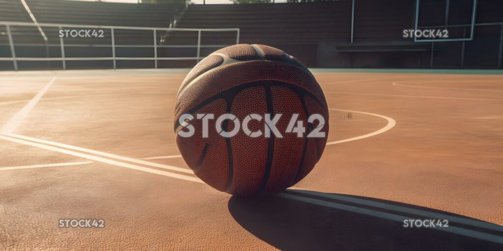 Sportspiel mit Basketball als Hauptsportart