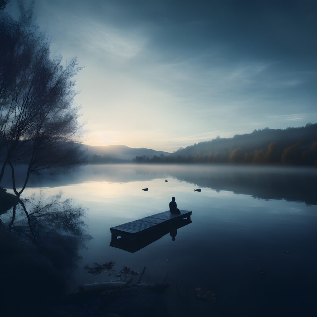 Quietud paz serenidad calma cinemática