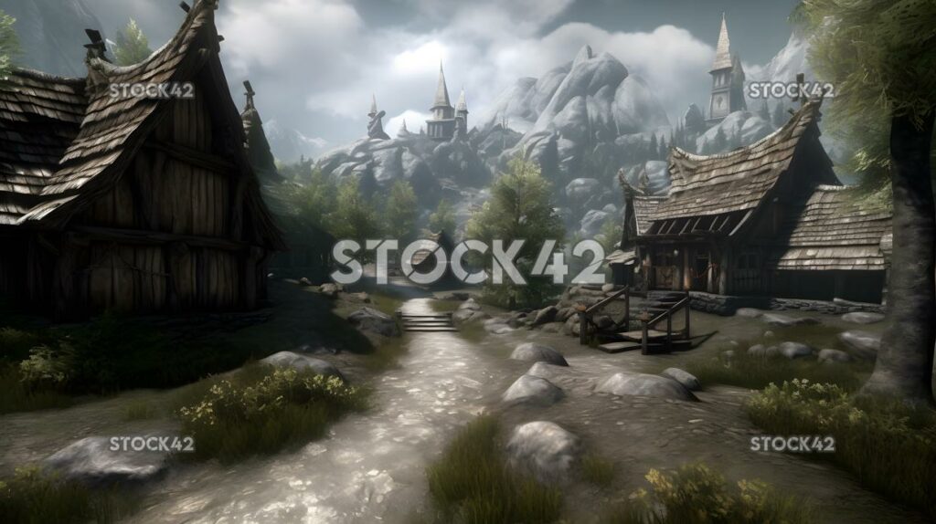 The Elder Scrolls V Skyrim open-world RPG fantasy cinemat